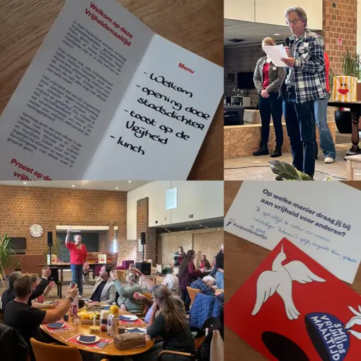 Geslaagde eerste Vrijheidslunch Roosendaal